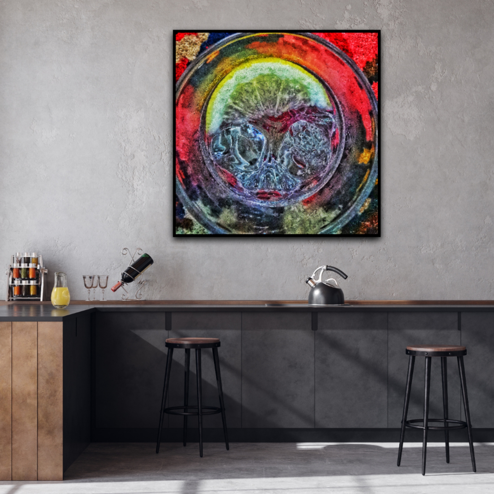 insituartroom_digital_Crazy Monkey_Photoart