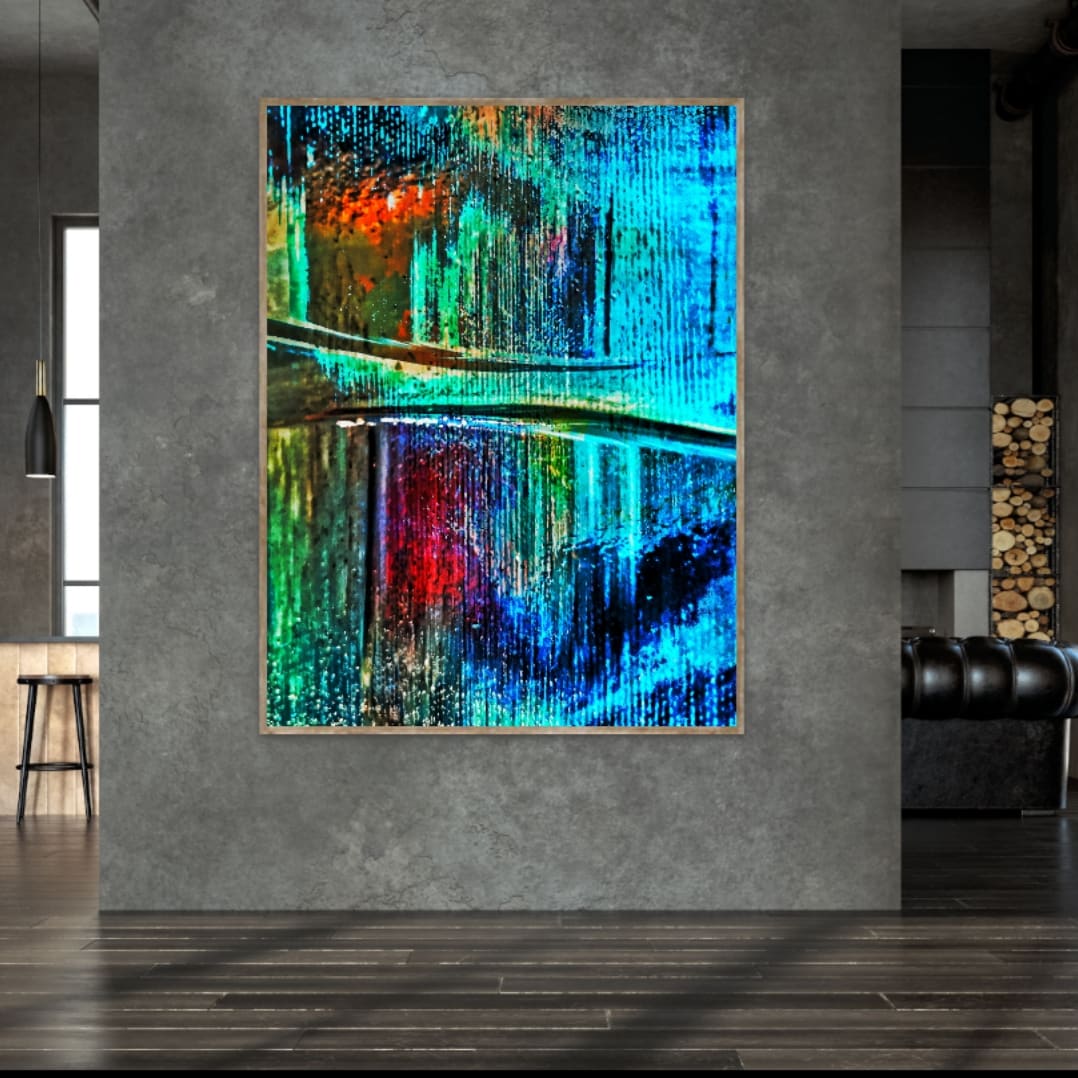 insituartroom_digital_Rainy Street Lights_Photoart_