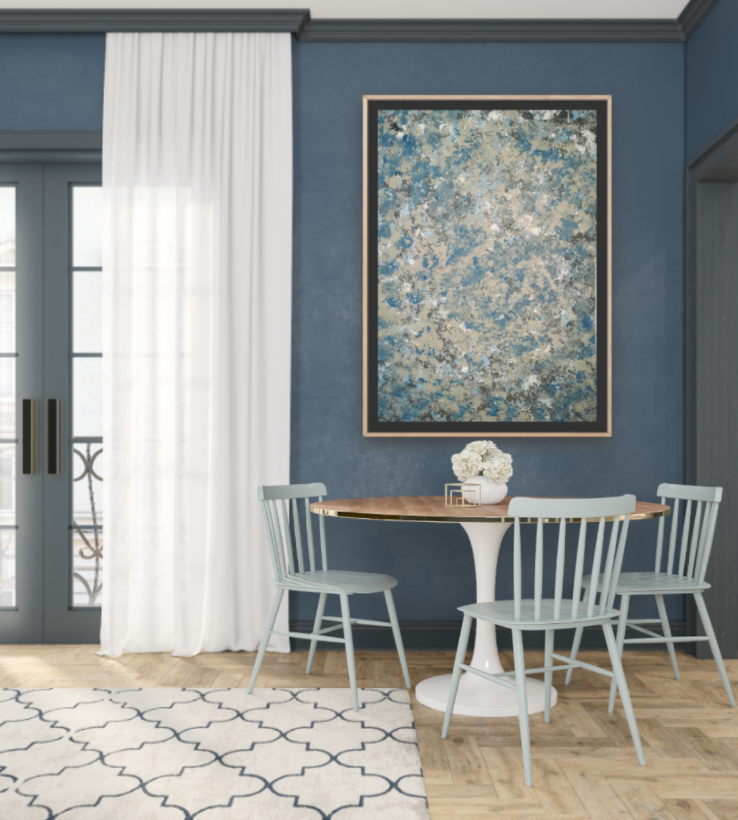 insituartroom_Blue Globe I